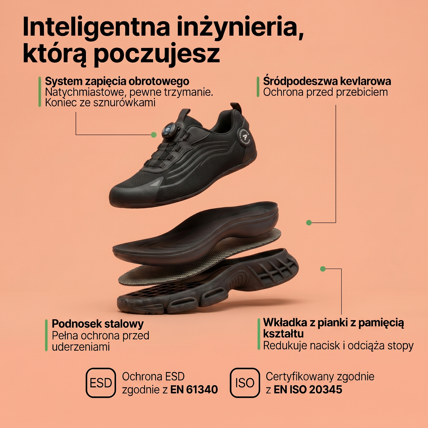 Stepro: Lekkość. Ochrona. Komfort.